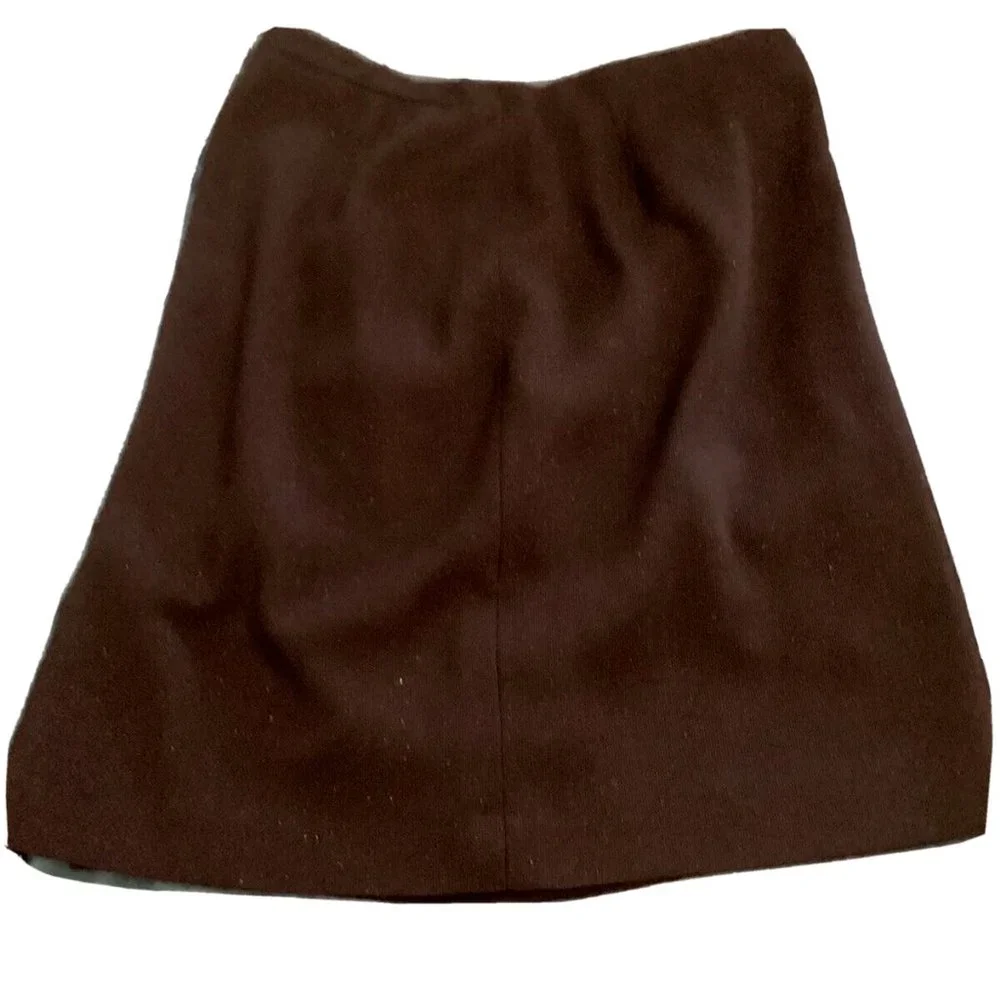 Alex Garfield Skirt Black Size 16 Made in the USA - Picture 1 of 4